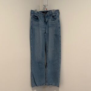 Hollister Light Blue Straight Leg Jeans